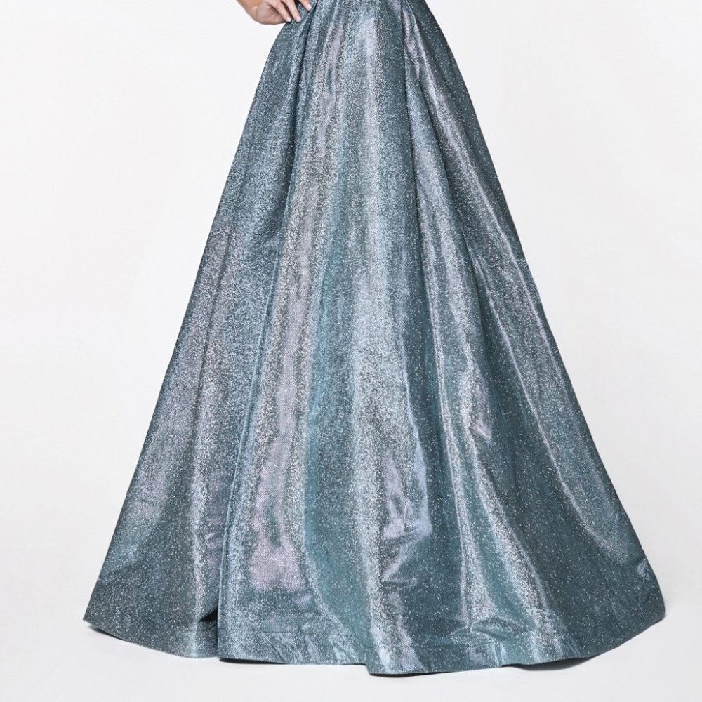 Strapless Soft Sweetheart Neck Prom Dress CD9175 - Picture 2 of 4